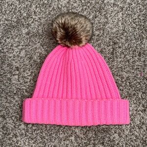 J Crew Faux Fur Beanie